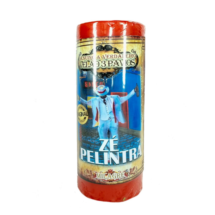 3-Flammenkerze Orixá – Zé Pelintra