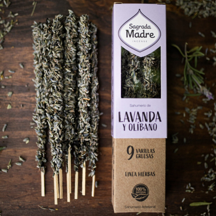 Lavendel- und Olibanum-Incense