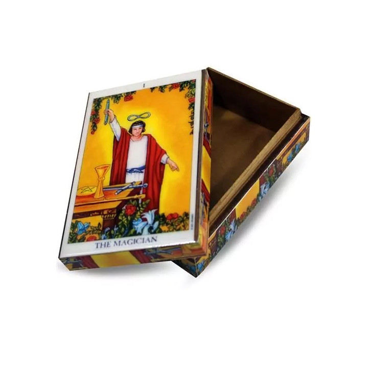 Caixa Madeira Magos - 15cm x 10cm