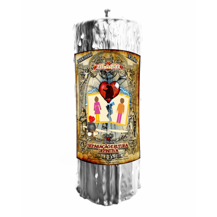 Vela de Ritual - Vela Ruptura/Separación