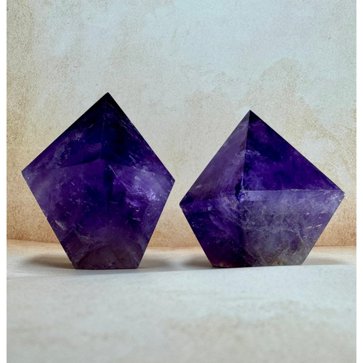 Améthyste - Pointe Taillée