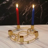 Porta Velas Tripla Lua (Triple Moon)