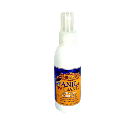 Anil & Pau Santo – Spray de Ambiente 60ml – Milagre