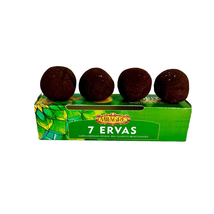 Bombites de Fumigation Miracle – 7 Herbes | Nettoyage et Protection Énergétique