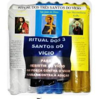 ritual dos três santos do vício