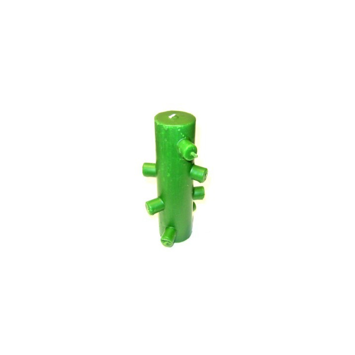 9-Kerzen-Set grün – Geldprobleme