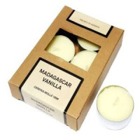 bougies tealight vanille – set de 6