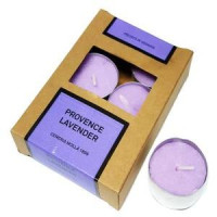Teelicht-Lavendel-Satz – 6 Stück