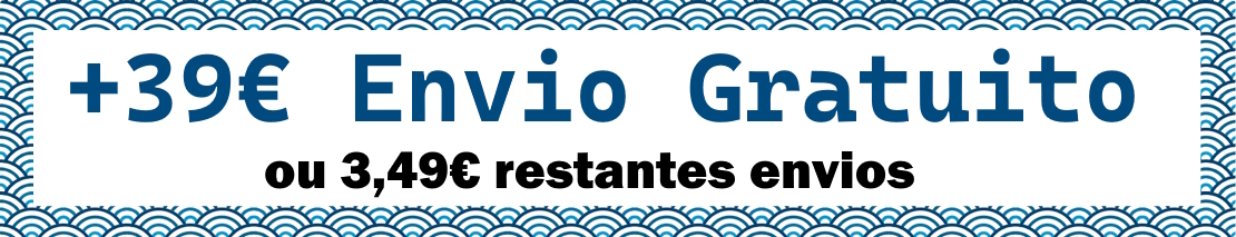 Envio Gratuito em encomendas superiores a 39€, Restantes encomenda pagam 3,49€